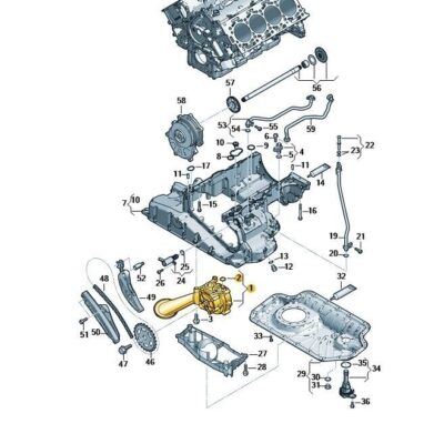 Ölpumpe Audi A8 Q7 Q8 VW Touareg 057115105AQ