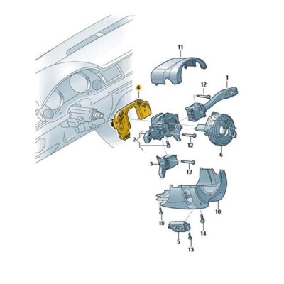Elektronikmodul Lenkstockkombinationsschalter Audi A6 Q7 4F0953549C