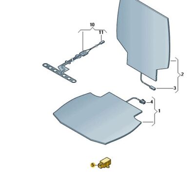 Steuergerät Sitzheizung Seat VW T5 T6 5K0959772