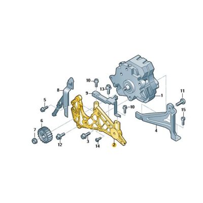 Konsole für Hochdruckpumpe Audi A4 A5 059130147R