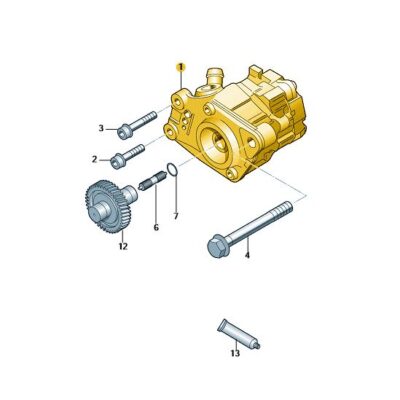 Servopumpe Flügelpumpe Audi A6 4F0145155L