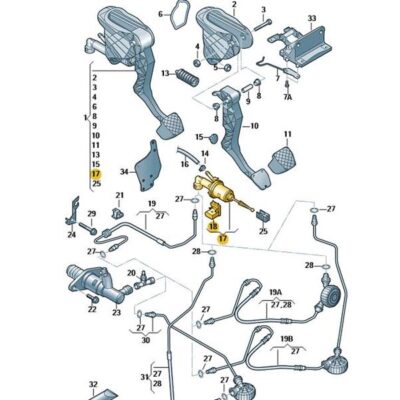 Geberzylinder Kupplungszylinder Audi Seat Skoda VW 1K0721388AF