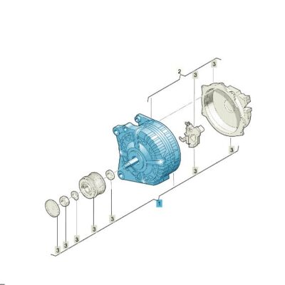 Startergenerator Lichtmaschine Audi A6 A7 A8 Q7 Q8 4N1903028