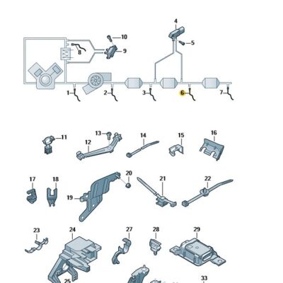 NOx Sensor Lambdasonde Audi Q7 4M0907807BP
