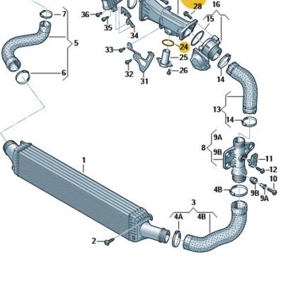 Dichtung Audi A4 A5 A6 A7 A8 VW Touareg 059131815