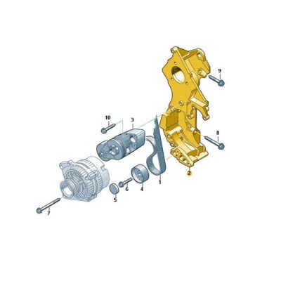 Halter für Drehstromgenerator Audi Seat Skoda VW 038903139K
