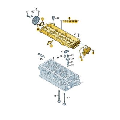 Nockenwellenmodul Skoda Kodiaq VW Arteon Passat Tiguan 03N103044D
