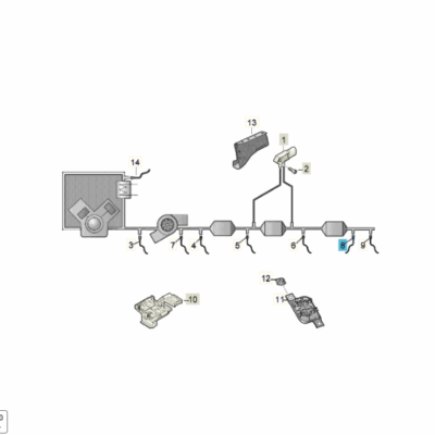 Lambdasonde NOx-Sensor Audi Skoda VW 05L907807DJ