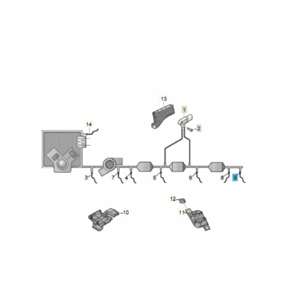 Partikelsensor Lambdasonde Audi Seat Skoda VW 05L906261D