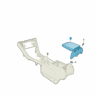 Armlehne Alhambra Seat Alhambra VW Tiguan Touran 5TA864207B AEJ