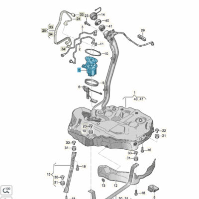 Kraftstoff-Fördermodul Audi A4 A5 8W0919088K