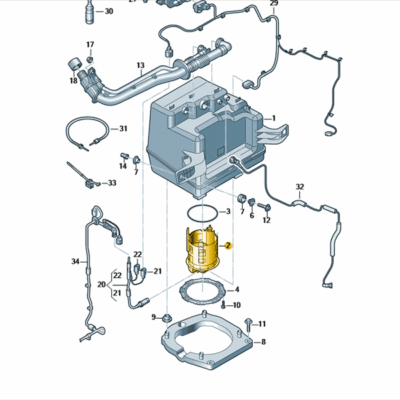 Adblue Pumpe Fördereinheit Reduktionsmittel Audi A8 Q5 3.0 TDI 8R0131969G