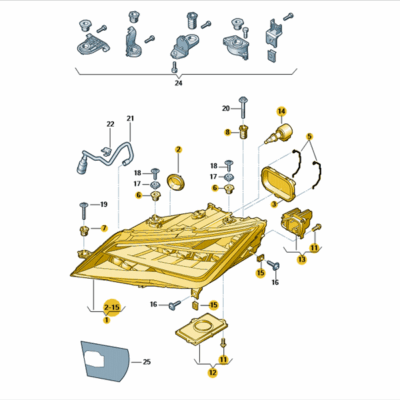 LED Scheinwerfer links Seat Leon 5F1941007E