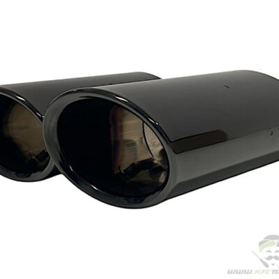 Blenden für Abgasendrohre rechts schwarzchrom Audi Q2 81A071761C