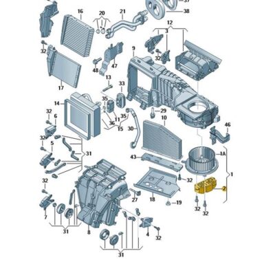 Gebläseregler Audi Skoda VW 3C0907521G