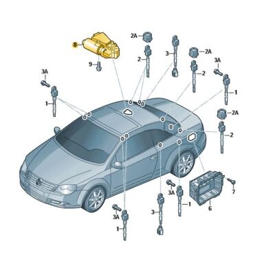 Schiebedachmotor VW EOS 1Q0959591C
