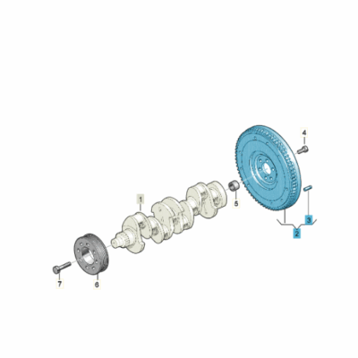 Schwungrad Audi A1 Seat Ibiza Skoda Fabia VW Polo 04C105269E