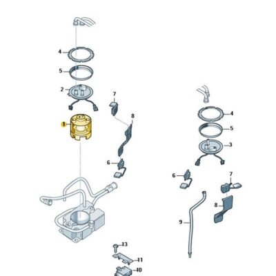 Kraftstoff-Fördermodul Audi R8/Spyder 420201444