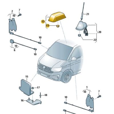Dachantenne Antenne Dach VW T6.1 7LA035507