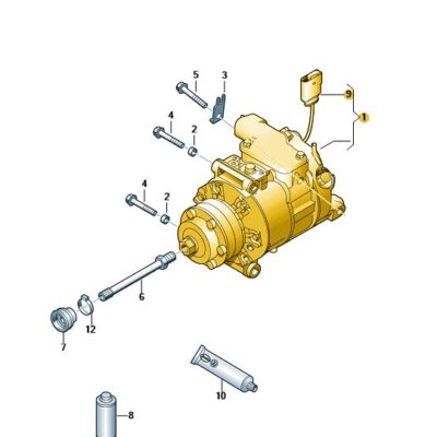 Klimakompressor Audi A8 4H0260805H