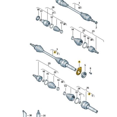 Lager Seat Alhambra VW Sharan T5 02G409335B