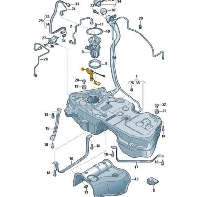 Geber für Kraftstoffvorratsanzeige Audi Q5 80A919047D