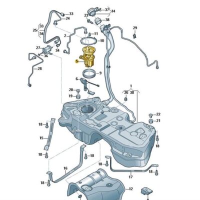 Kraftstoff-Fördermodul Audi Q5 80A919087