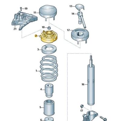 Lager oben Audi Q5 80A412377B