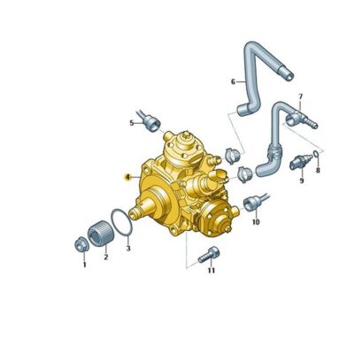 Hochdruckpumpe Audi A6 A7 Q5 059130755CC