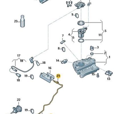 Dosierleitung für Reduktionsmittel VW Passat 561131984A