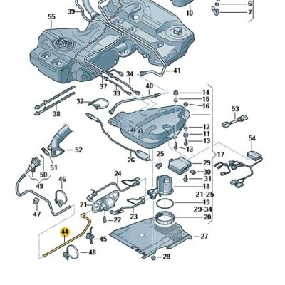 Dosierleitung zum Einspritzventil Audi A4 A5 8K0131984J