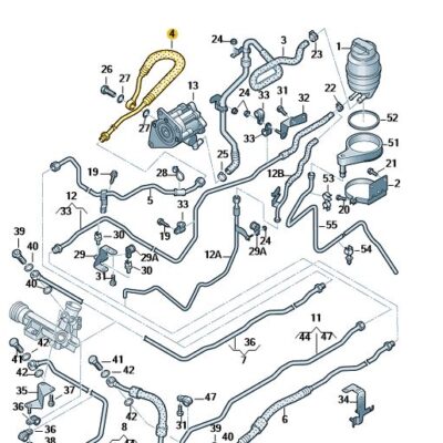 Servolenkung Schlauch Audi R8 420422893E