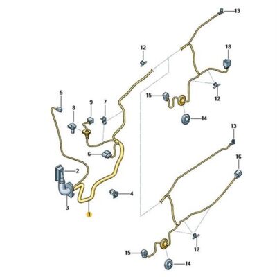 Kabelbaum Tür Leitungssatz vorne Seat Ibiza 6J4971121AD