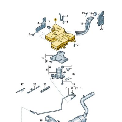 Reduktionsmitteltank VW Crafter 2N0131877R