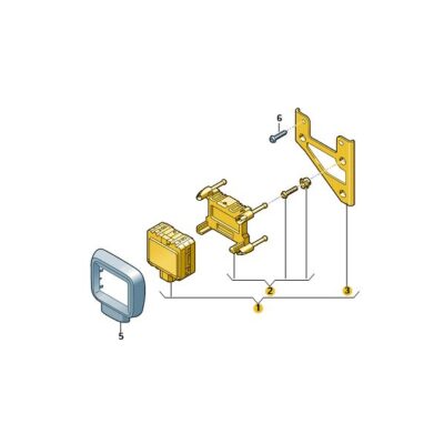Steuergerät mit Software Abstandregelung Fabia VW Golf 5Q0907561F