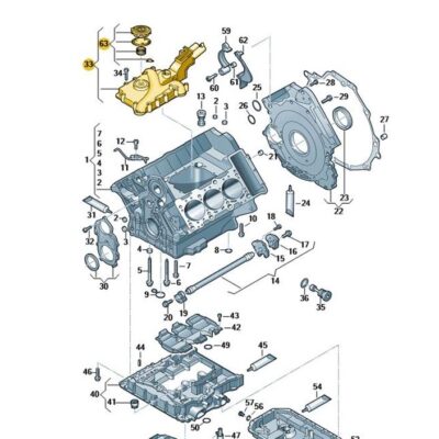 Ölabscheider Entlüftungsblende Audi A4 A5 A6 A7 VW Touareg 06E103547AH