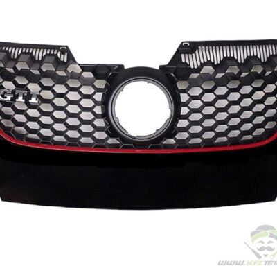 Kühlergrill schwarz glänzend rot US VW Golf 5 GTI 1K0853651H VW8
