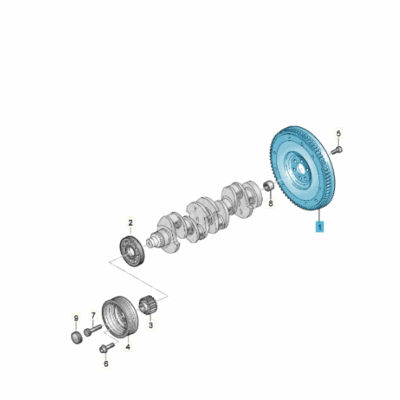 Schwungrad Schwungscheibe Skoda Kodiaq VW T6 Tiguan 03N105266H