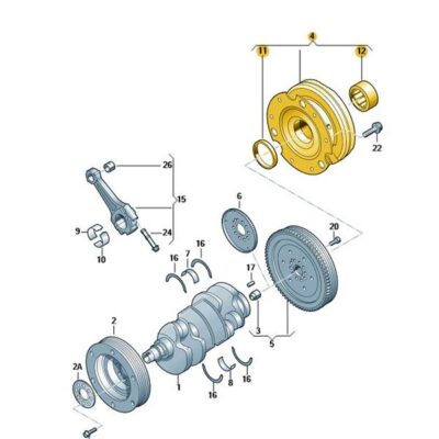 Schwungrad Schwungscheibe Audi A4 A5 A6 A7 Q5 0B5105317K