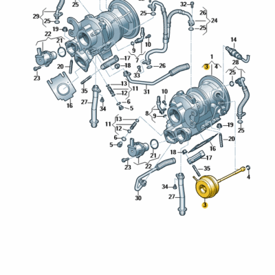 Unterdruckdose Turbolader Audi A6 A7 RS4 RS5 06M145462