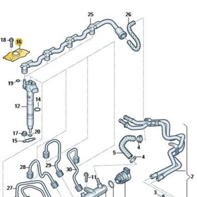 Verschlussdeckel 4 Stück Audi Seat Skoda VW 03L103113