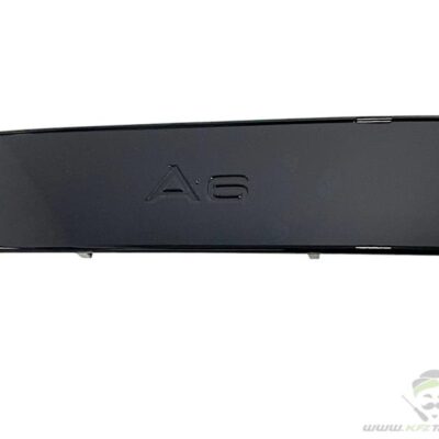 Blende für Kennzeichen schwarz-glänzend Audi A6 4F0807285BST94