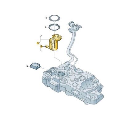 Kraftstofffördereinheit VW Caddy 2K0919050L