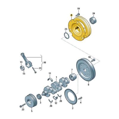 Schwungrad Schwungscheibe Audi A4 A5 Q5 0B2105266T
