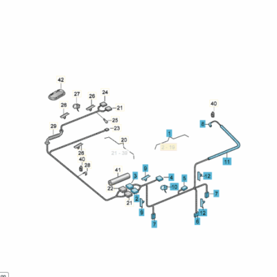 Kabelbaum Leitungssatz Heckklappe Skoda Octavia 1Z9971147