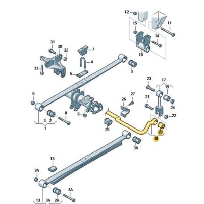 Stabilisator VW Crafter 2E0511407K