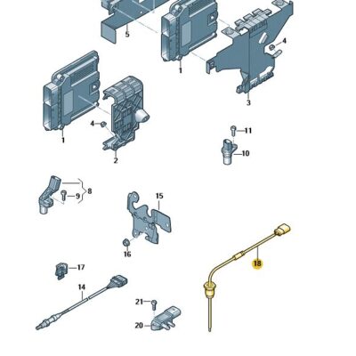 Abgastemperatursensor Sensor Audi A3 Octavia VW Golf 04L906088AB