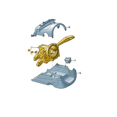 Lenkstockkombinationsschalter Audi A4 A6 Q7 Q8 4N0907129QA