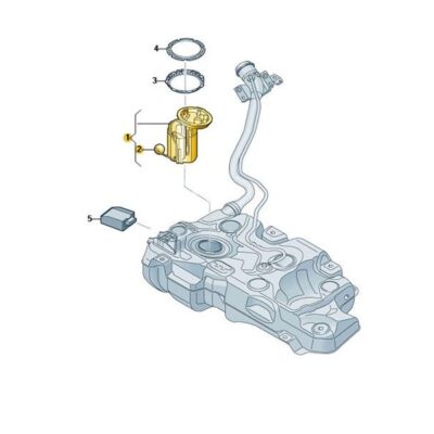 Kraftstofffördereinheit Seat Ibiza Skoda Fabia VW Polo 2Q0919051L