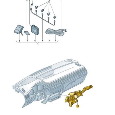 Tempomat Geschwindigkeitsregelanlage Audi A4 A5 8W5054690